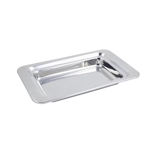 S/S Rect Food Pan W/Hammer Finish   1 Gal., Bon Chef, Mfr#: 5206H